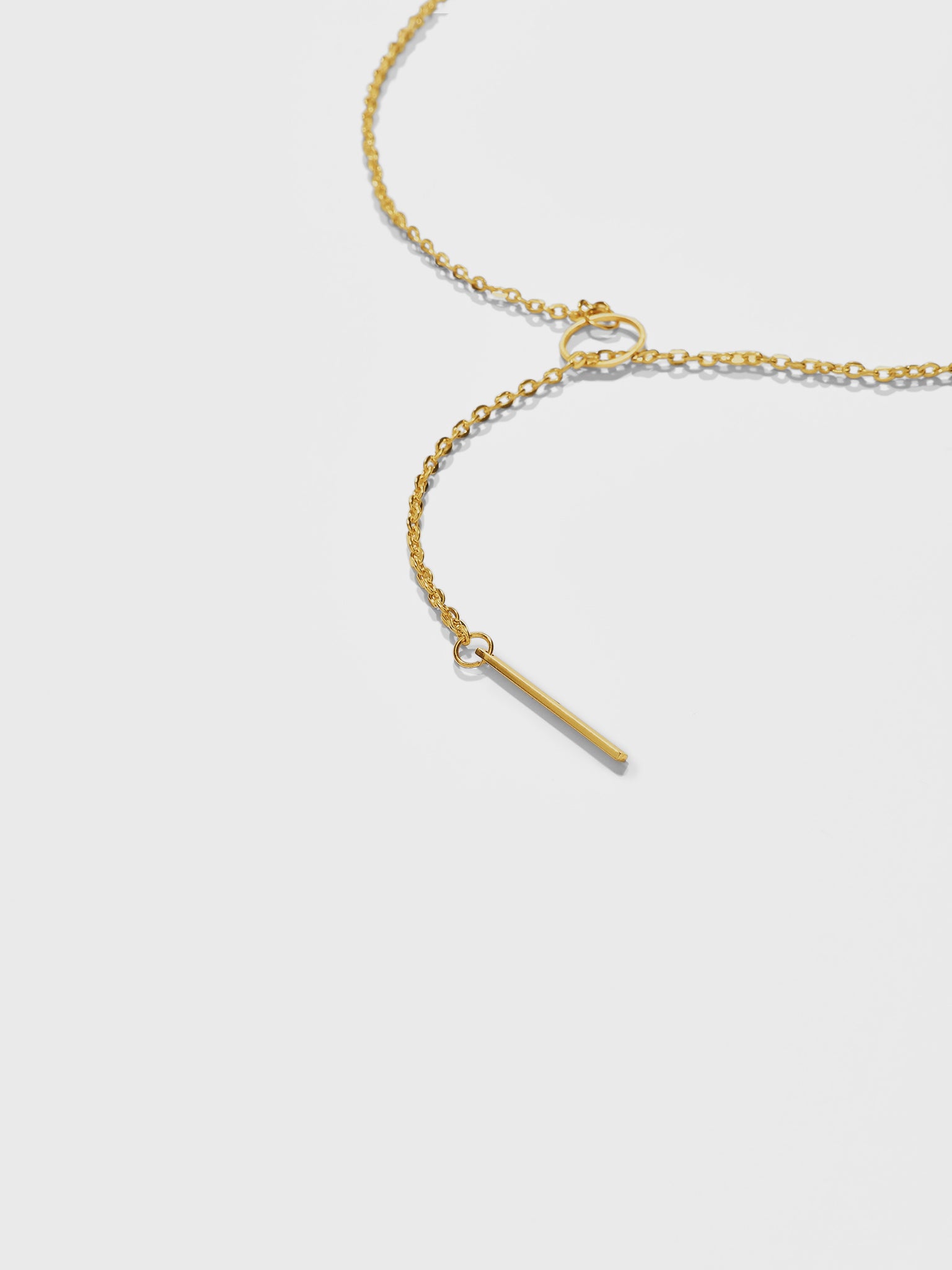 Gold Ring Chain Necklace
Gold Ring Chain Necklace