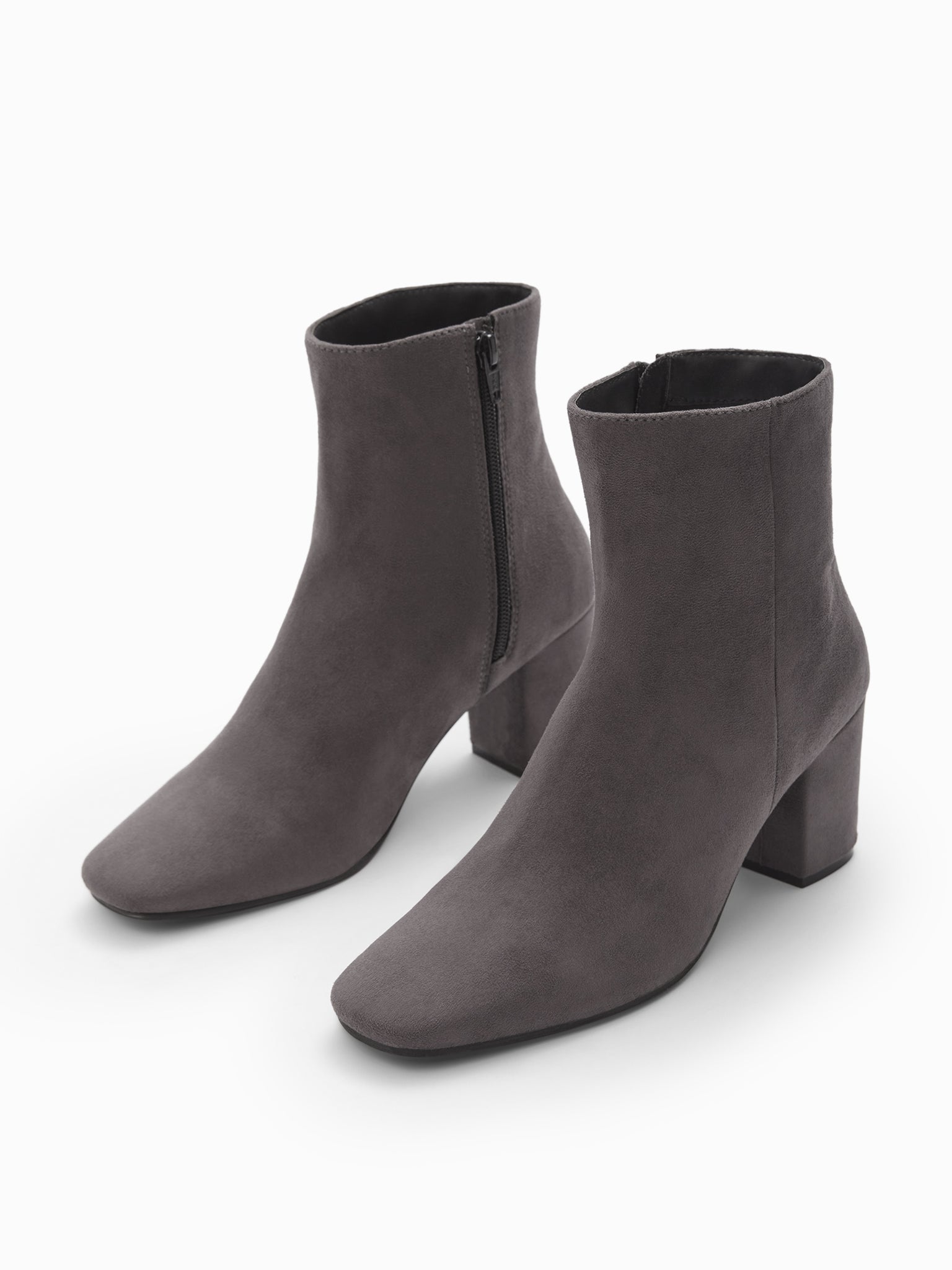 Grey Suede Ankle Boots
Grey Suede Ankle Boots