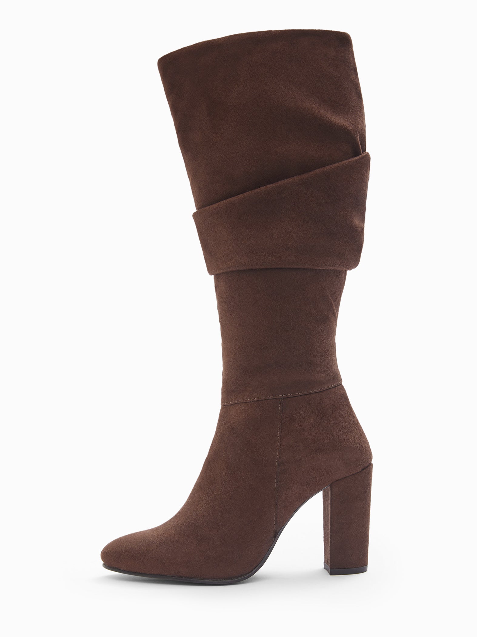 Chocolate Scrunched Boots