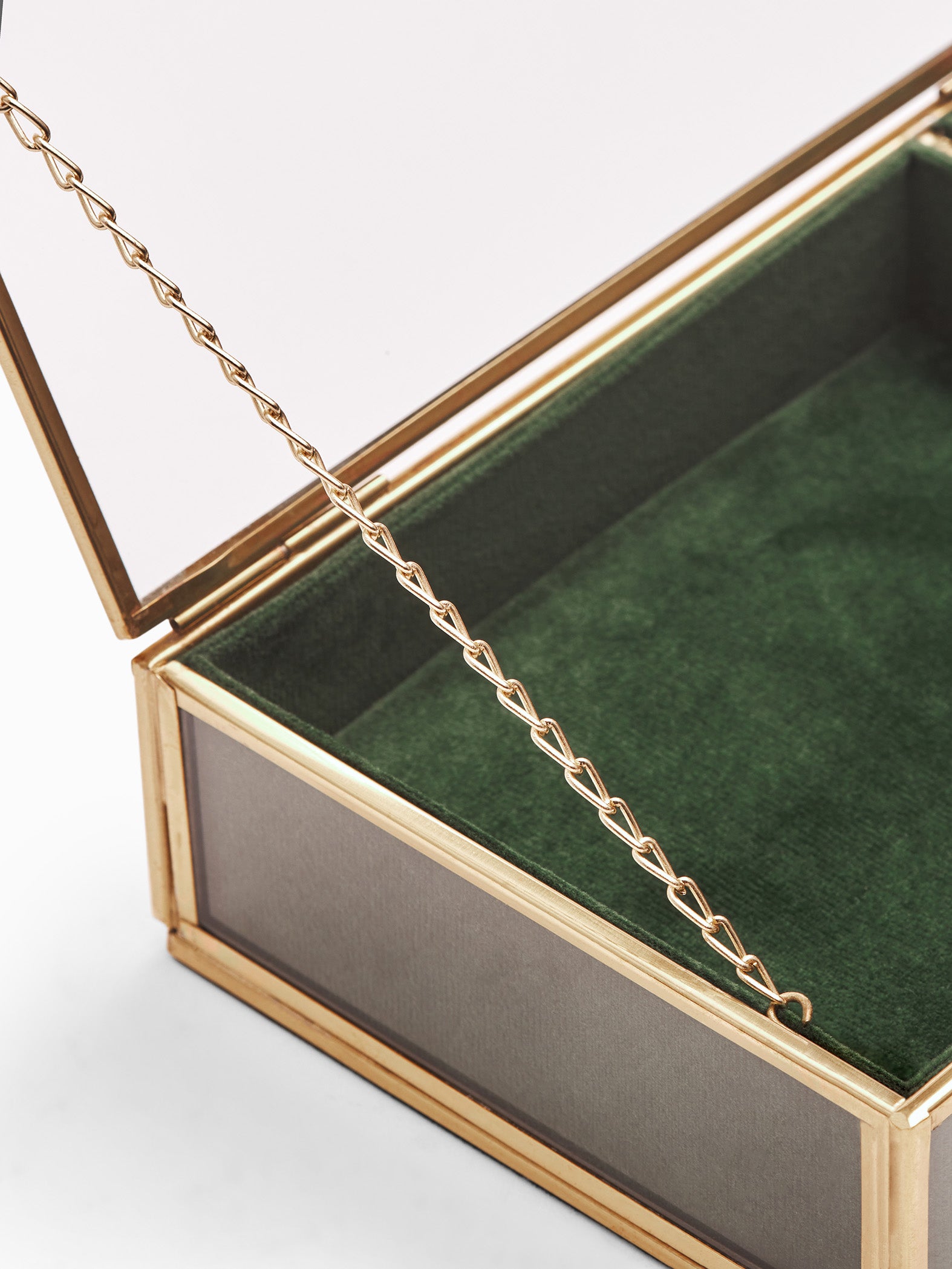 Emerald & Gold Jewellery Box