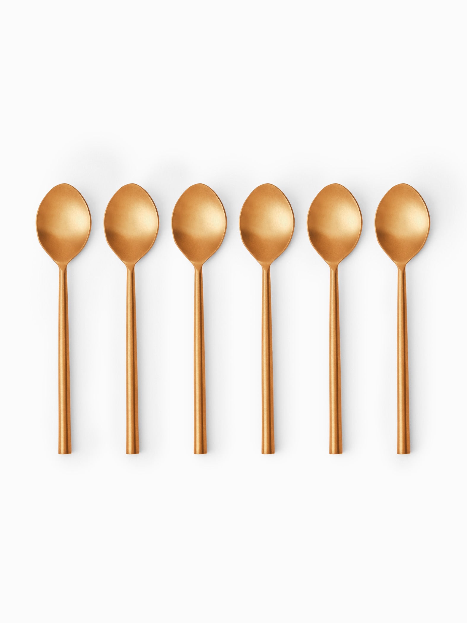 Gold Dessert Spoon Set