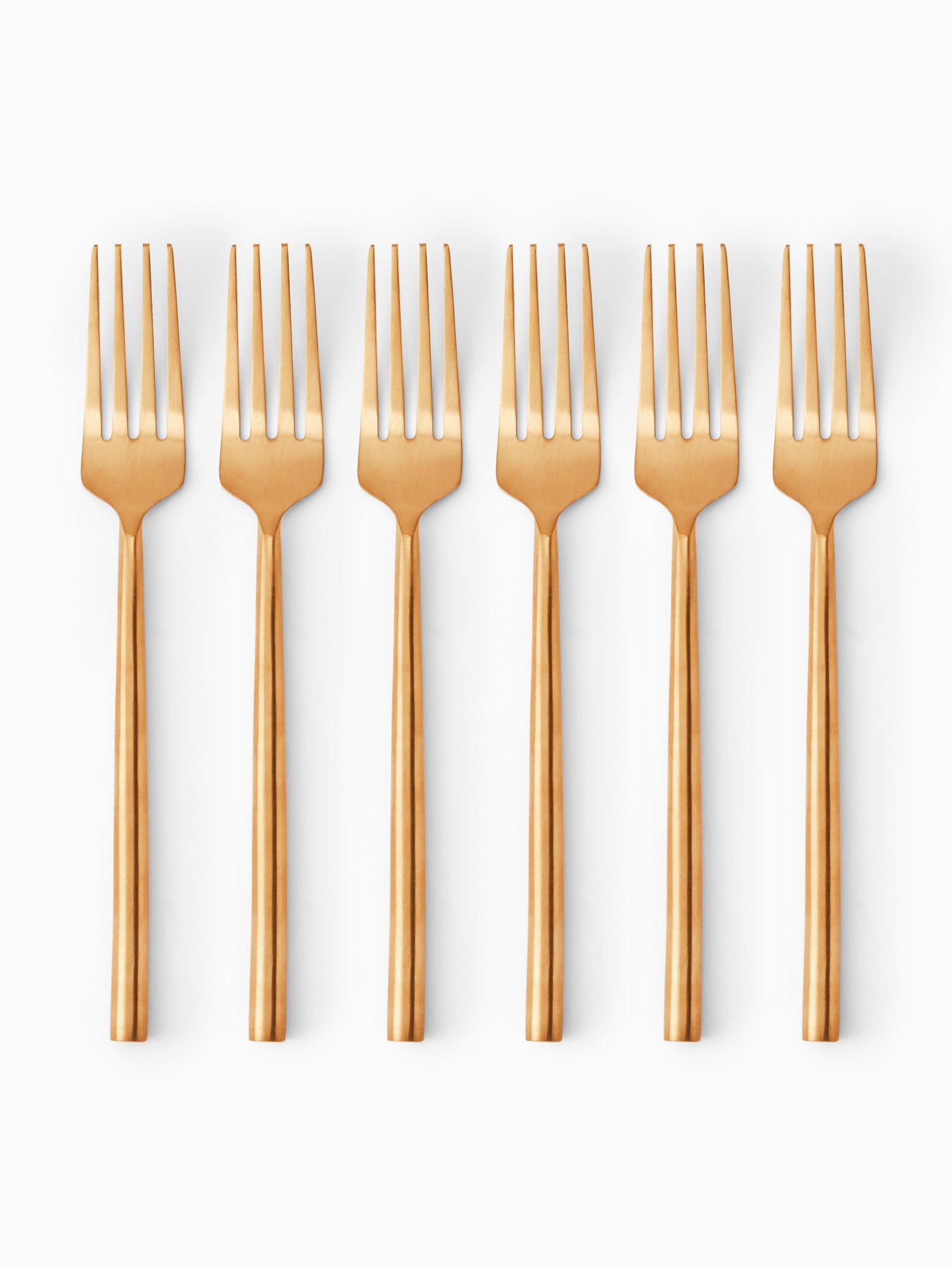 Gold Dinner Fork Set
