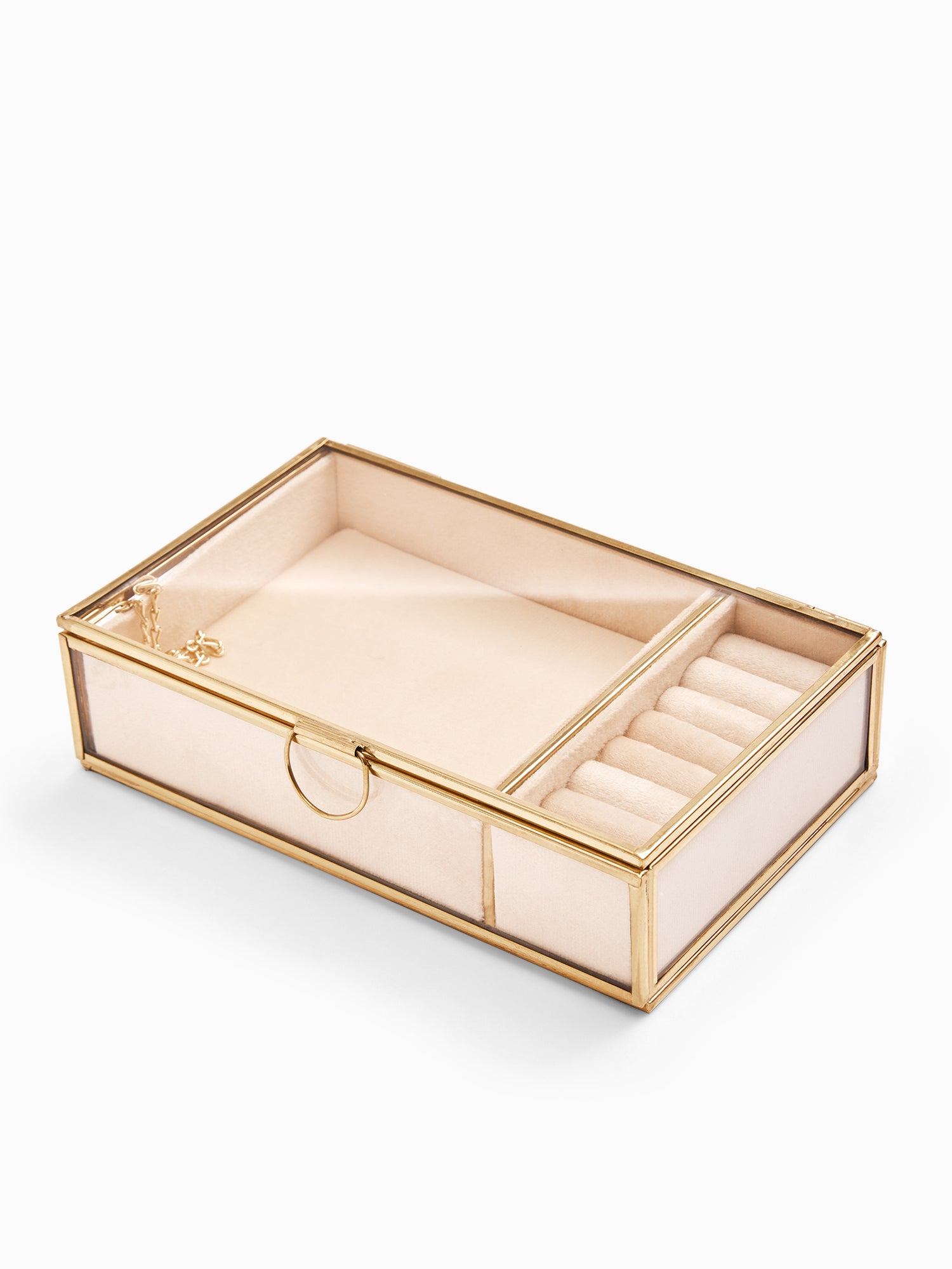 Ivory & Gold Jewellery Box