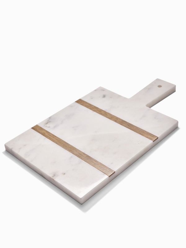 White Marble Cheese Board