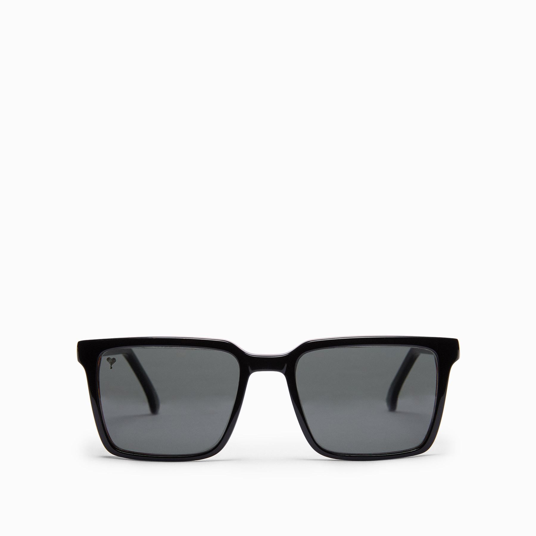 Black & Tan Square Sunglasses
