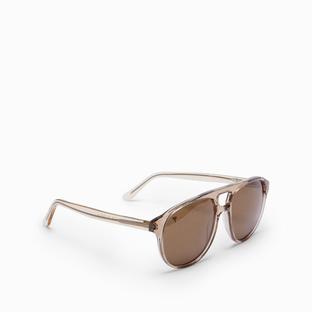 Grey Round Bridge Sunglasses