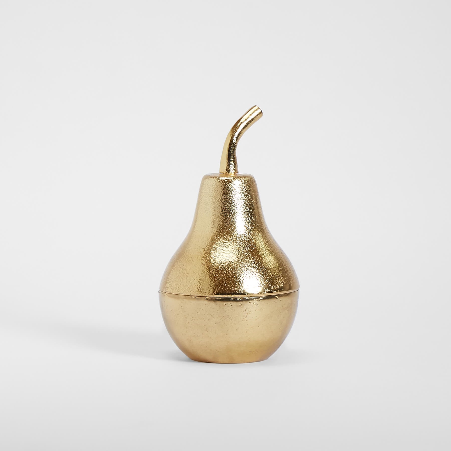 Gold Pear Jar Candle